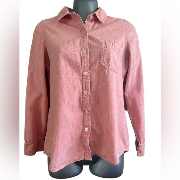 Old Navy Button Down Long Sleeve Shirt • Used • Size: XS - Picture 1 of 6